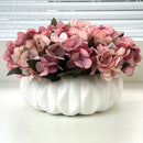 ARRANJO ANDREZA COM HORTÊNSIAS ROSADAS 14AX25L/CM