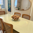 ARRANJO CÍNTIA DE HORTÊNSIAS ENVELHECIDAS E CORAÇÃO 20AX35L/CM