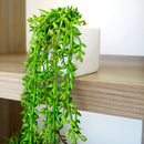 ARRANJO MINI DE CERÂMICA QUADRADO BRANCO COM PENDENTE 7AX46L/CM