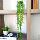 ARRANJO MINI DE CERÂMICA QUADRADO BRANCO COM PENDENTE 7AX46L/CM