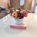 ARRANJO VALENTINA COM PEÔNIAS E CAMÉLIAS24AX25L/CM