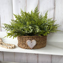 CESTO VIVIAN GG COM SAMAMBAIAS VERDE CLARAS 34AX58L/CM