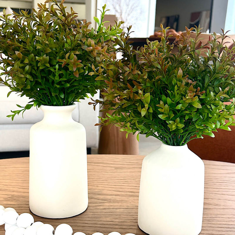 COMBO COM DOIS ARRANJOS MARIANA COM VERDINHOS OUTONADOS