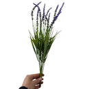 GALHO DE LAVANDAS COM FOLHAS VERDES 44CM