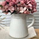 JARRO FARMHOUSE COM HORTÊNSIAS ROSA 23AX20L/CM